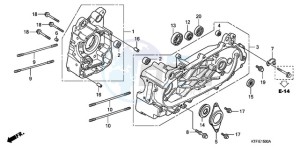 SH1509 Europe Direct - (ED) drawing CRANKCASE