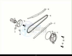 FIDDLE II 50 EFI (AF05W6-EU) (M2) drawing CAM SHAFT