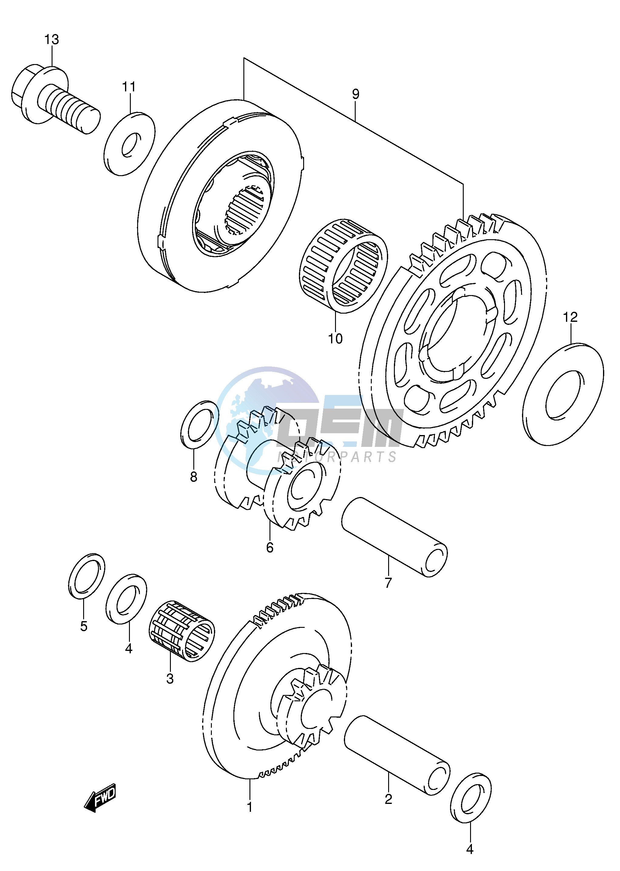 STARTER CLUTCH