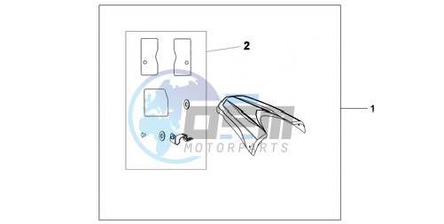 KIT SEAT COWL SE