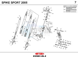 SPIKE-50-SPORT-RED drawing SUSPENSION