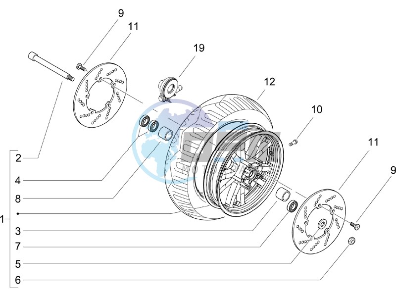 Front wheel