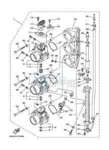 F225TXRC drawing THROTTLE-BODY