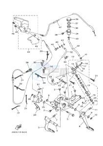 YXZ1000 YXZ10YMSJ (2HCK) drawing PEDAL WIRE