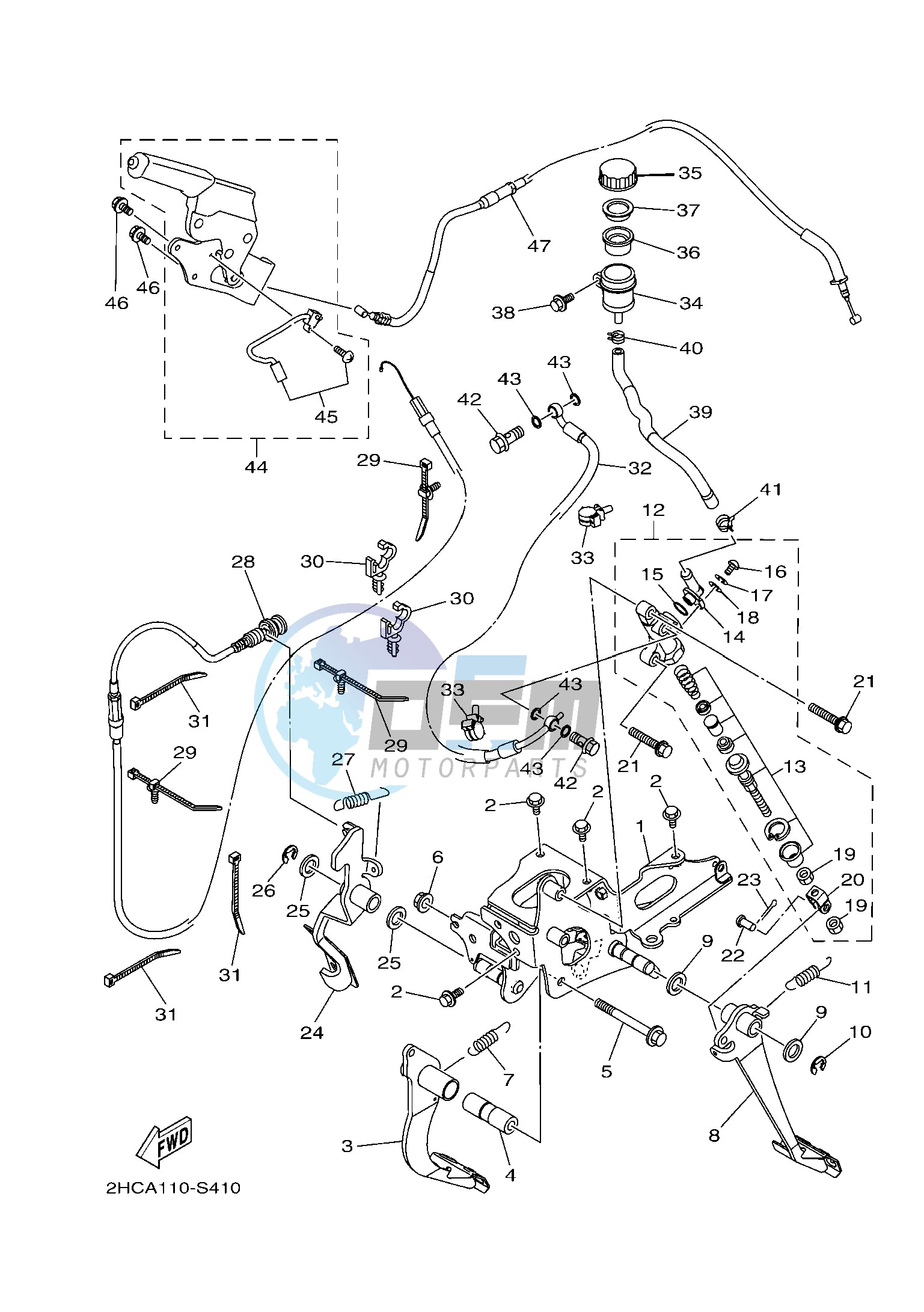 PEDAL WIRE