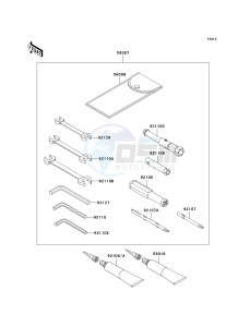 ZG 1400 B [CONCOURS 14] (8F-9F) B9F drawing OWNERS TOOLS