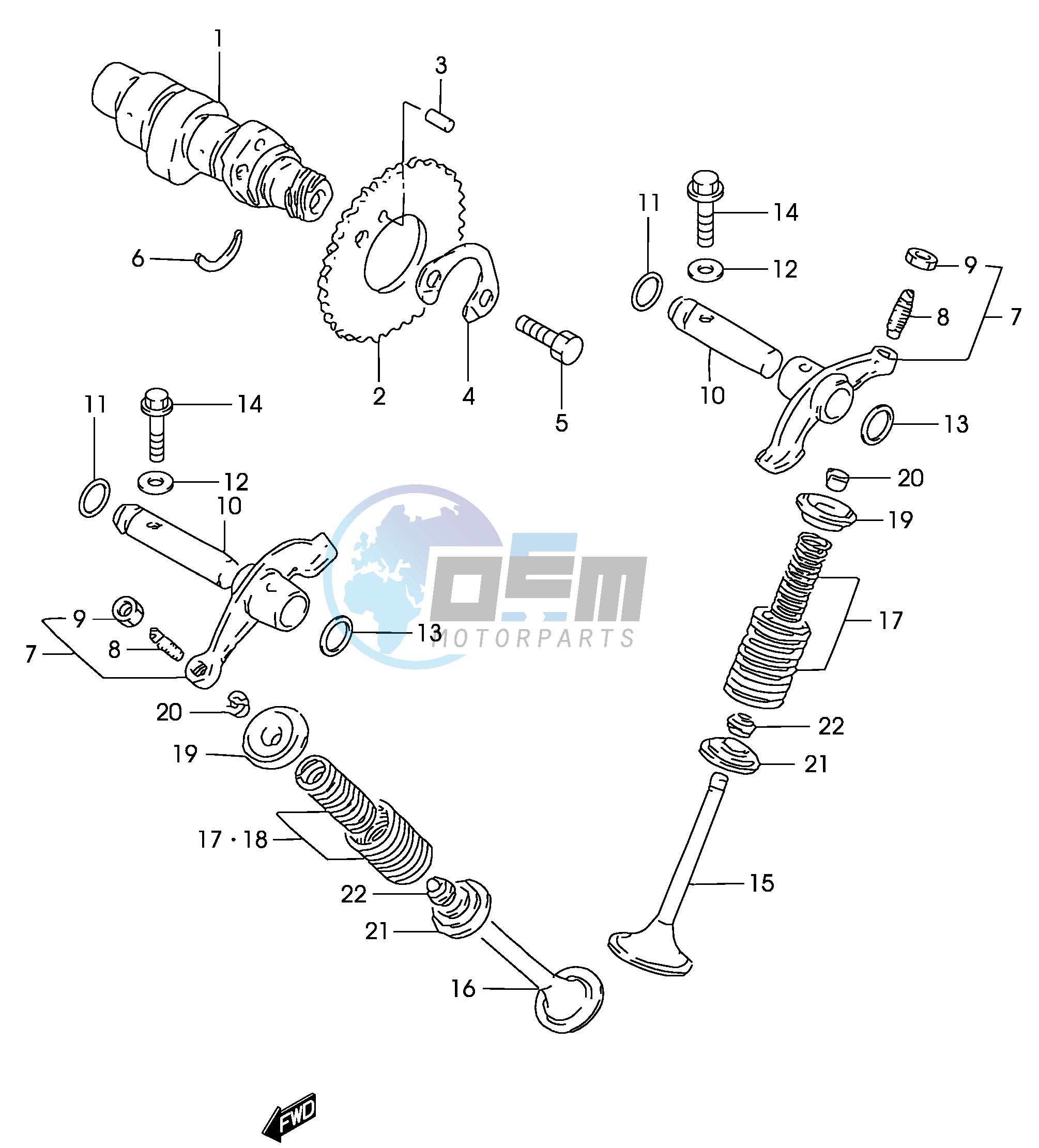 CAMSHAFT-VALVE