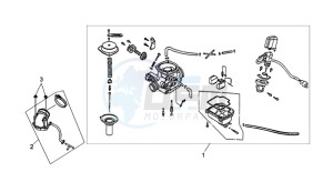 JET 4 125cc drawing CARBURATOR