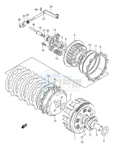 LS650 (E3-E28) SAVAGE drawing CLUTCH