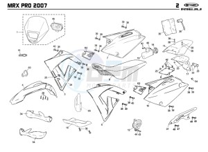 MRX-50-PRO-GREEN drawing COWLING