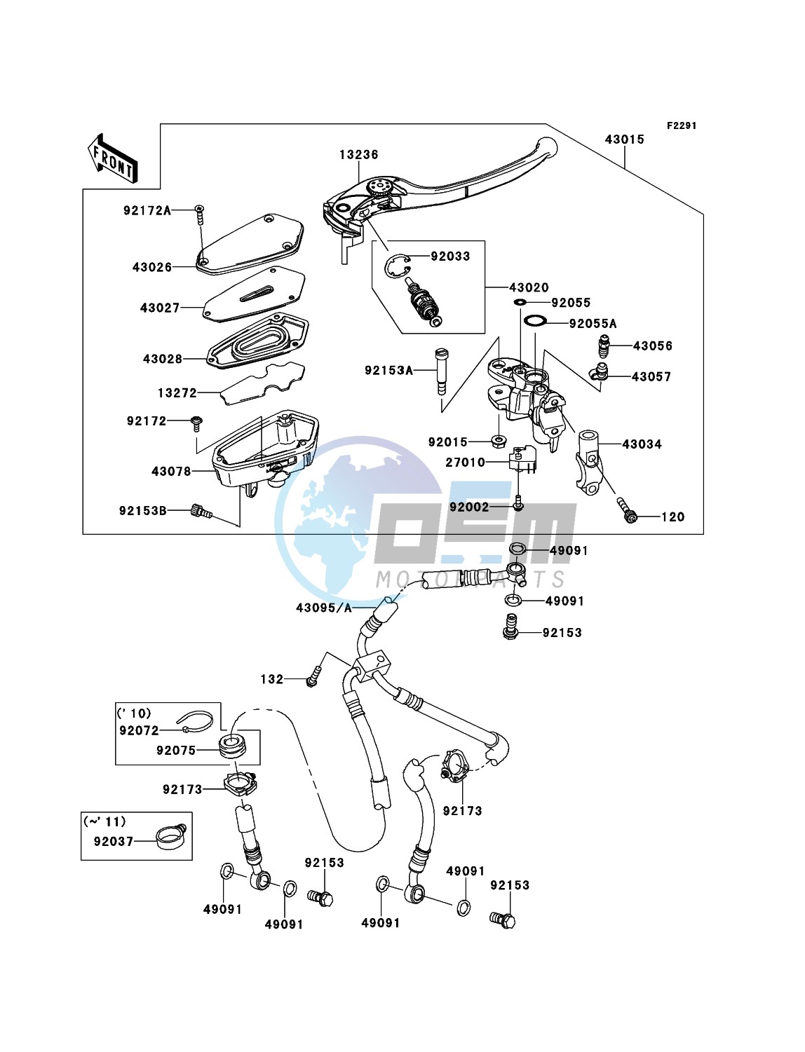 Front Master Cylinder