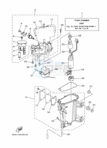 FL200FETX drawing FUEL-PUMP-1