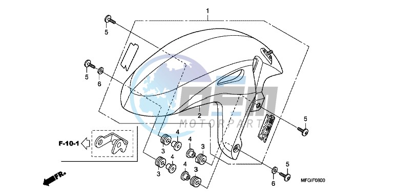 FRONT FENDER