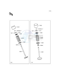 VERSYS 650 KLE650EGF XX (EU ME A(FRICA) drawing Valve(s)