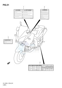 DL1000 (E28) V-Strom drawing LABEL