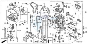 CRF250R9 Australia - (U) drawing CARBURETOR