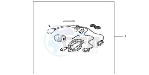 GL1800A drawing HEAD SET (OPEN FACE)