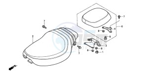 VF750C2 drawing SEAT