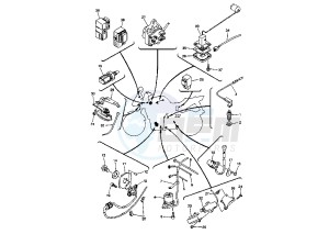 FZS FAZER 1000 drawing ELECTRICAL DEVICES