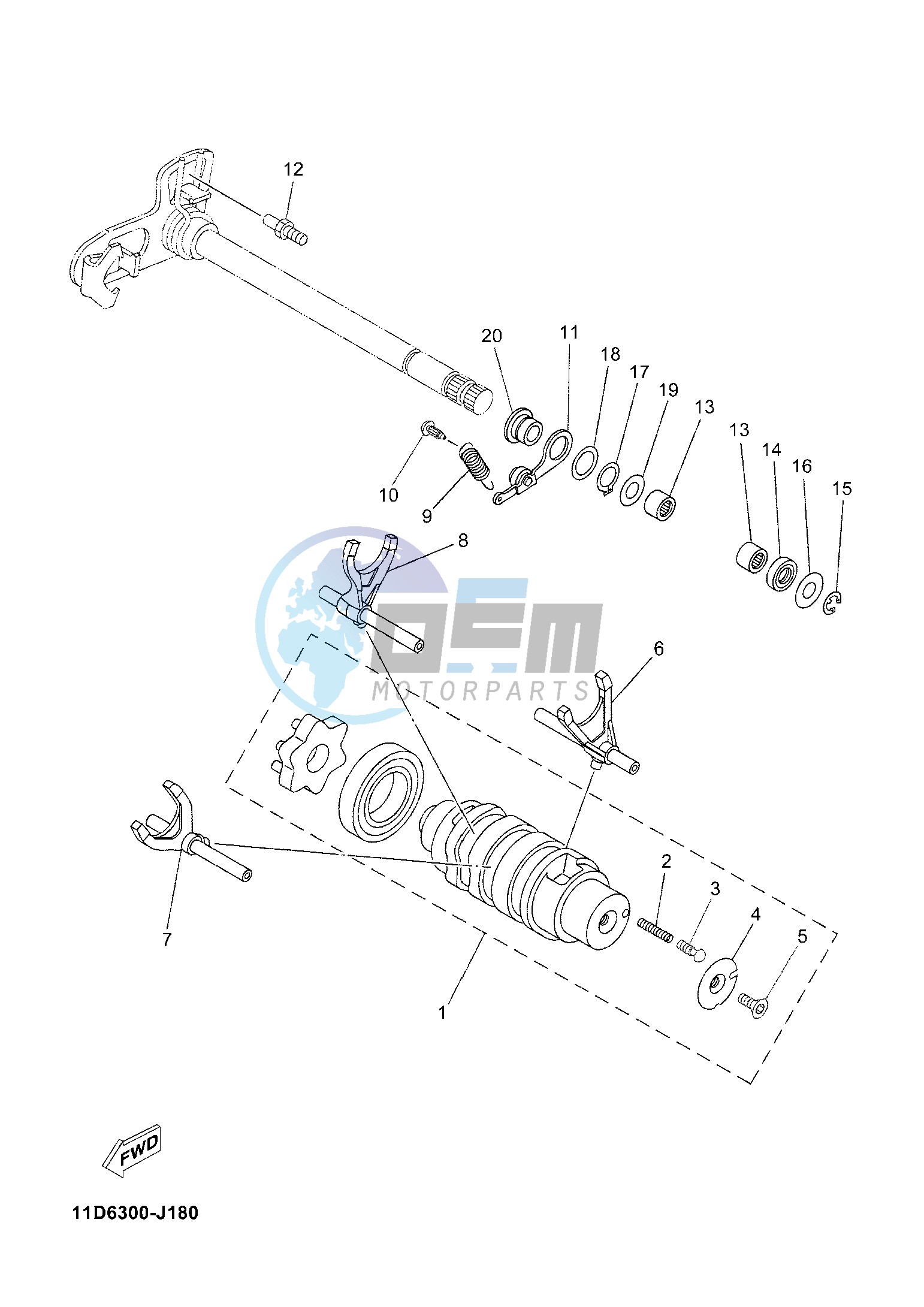 SHIFT CAM & FORK