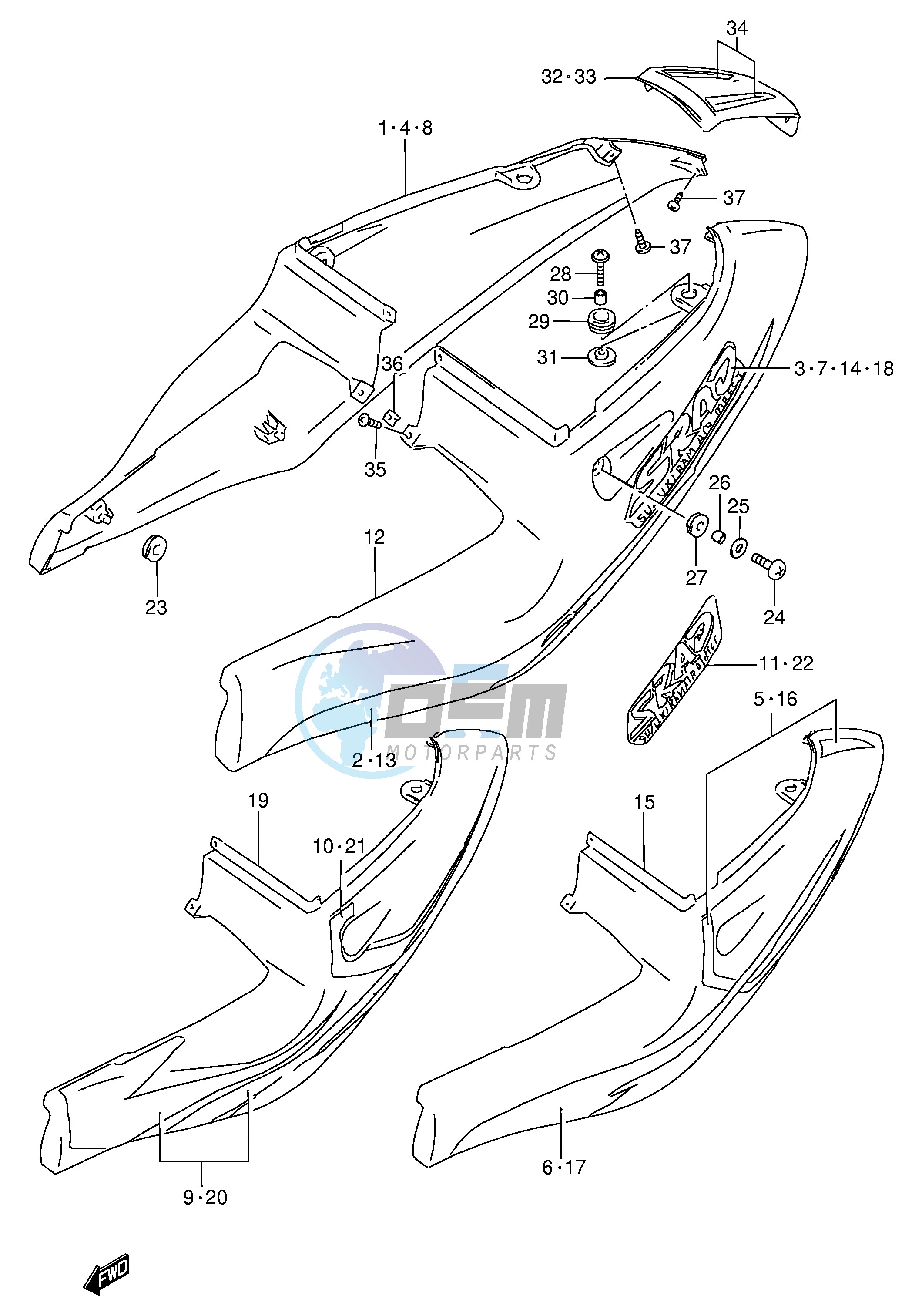 FRAME COVER (MODEL T)