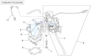 SR 50 H2O Di-Tech AND carb drawing Supply (Carburettor)