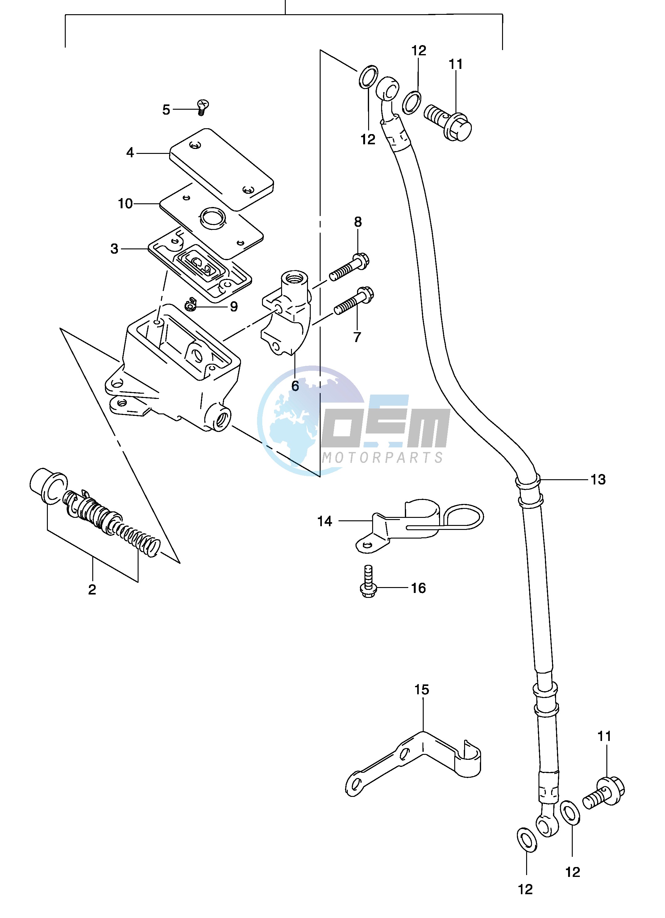 FRONT MASTER CYLINDER