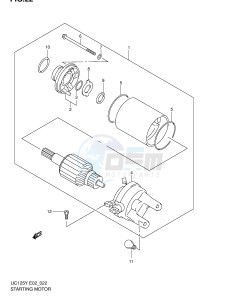 UC125 (E2) drawing STARTING MOTOR