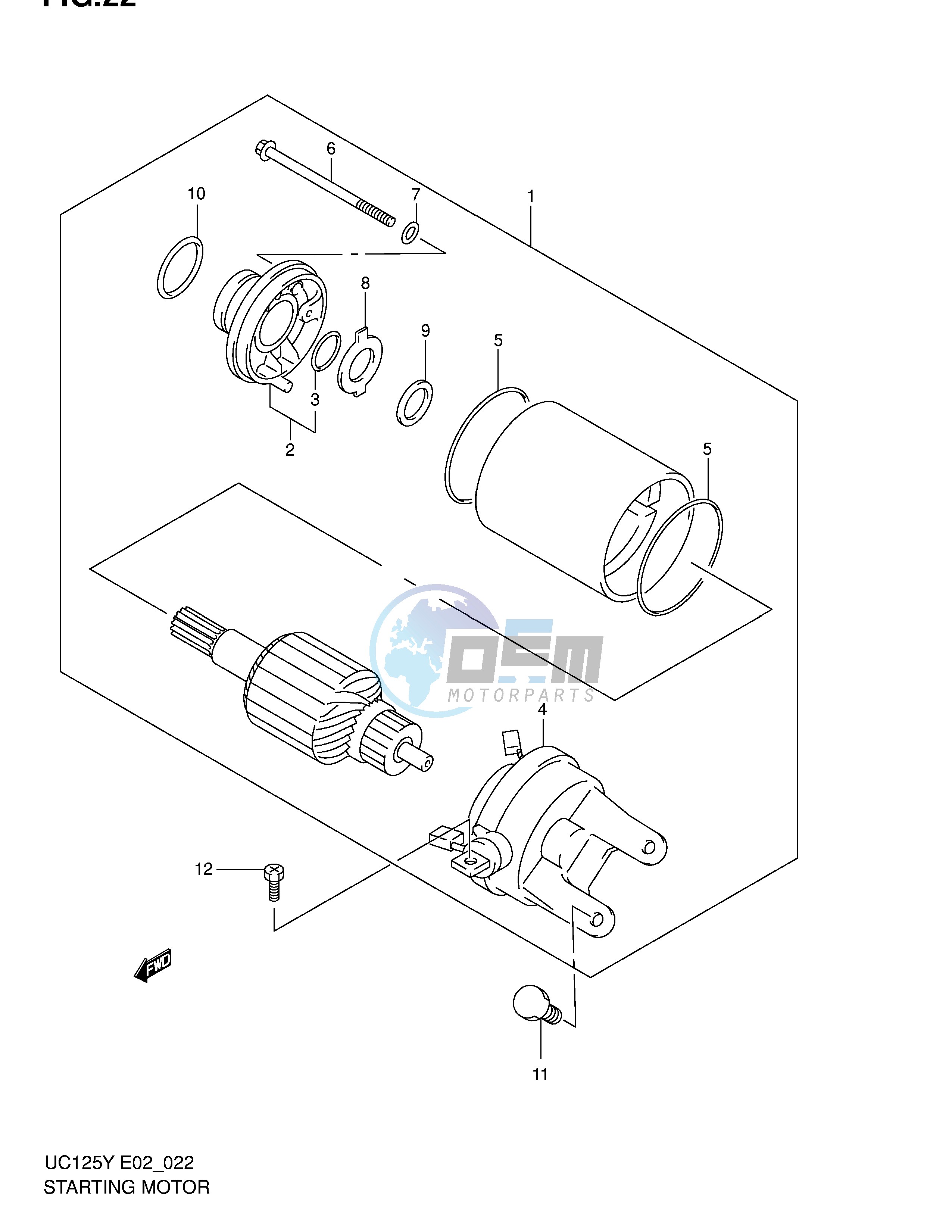 STARTING MOTOR