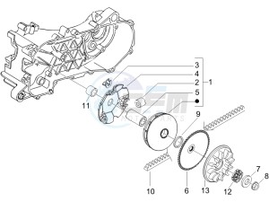 NRG 50 power DT (UK) UK drawing Driving pulley