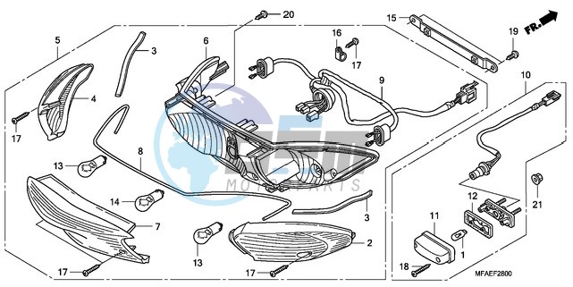 REAR COMBINATION LIGHT