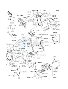 VN 1700 A [VULCAN 1700 VOYAGER] (9FA) A9F drawing GUARD-- S- -