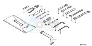 GL1800A France - (F / CMF) drawing TOOLS