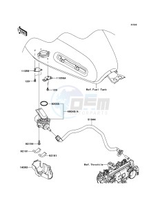 W800 EJ800ADF GB XX (EU ME A(FRICA) drawing Fuel Pump