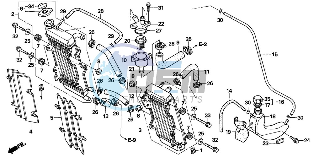 RADIATOR/THERMOSTAT