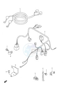 DF 25 V-Twin drawing Harness