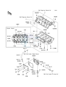 JT 1500 A [STX-15F] (A6F-A9F) A6F drawing CRANKCASE-- A6F - A8F- -