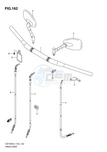 VZR1800 (E2) INTRUDER drawing HANDLEBAR (VZR1800ZUFL1 E19)