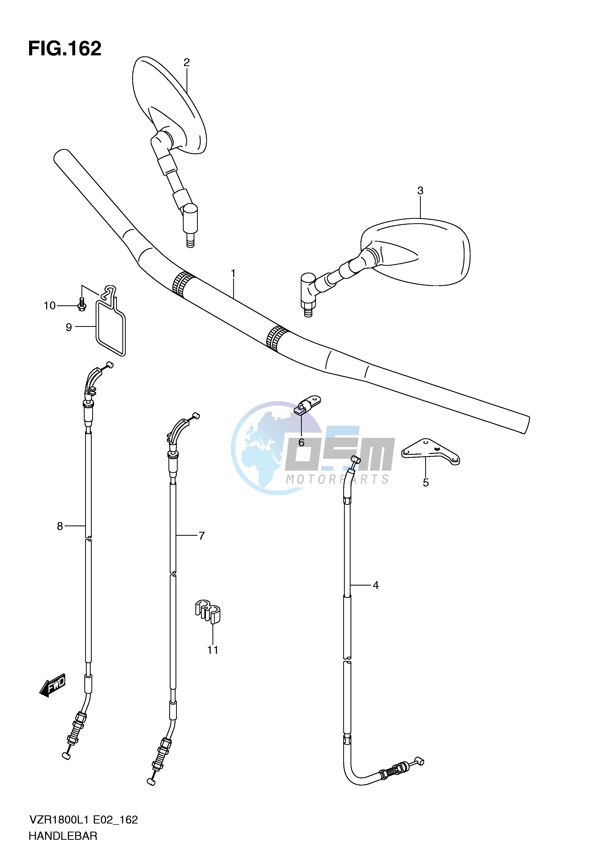 HANDLEBAR (VZR1800ZUFL1 E19)