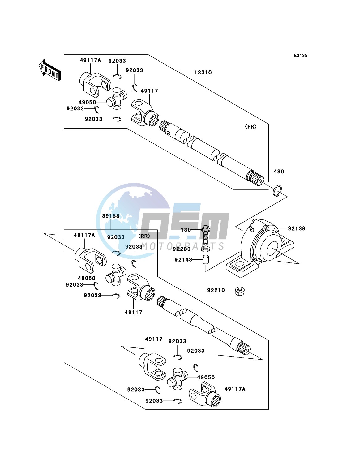 Drive Shaft-Propeller