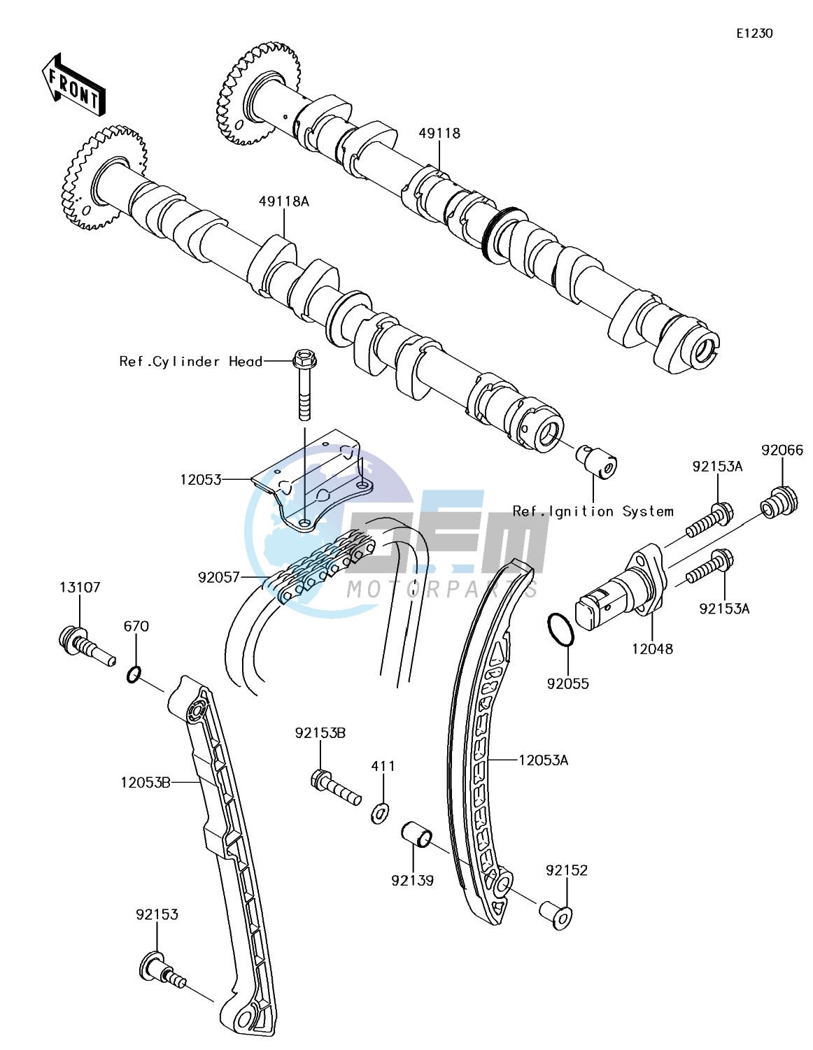 Camshaft(s)/Tensioner