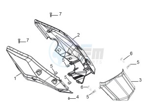 STX 150 drawing Rear cover