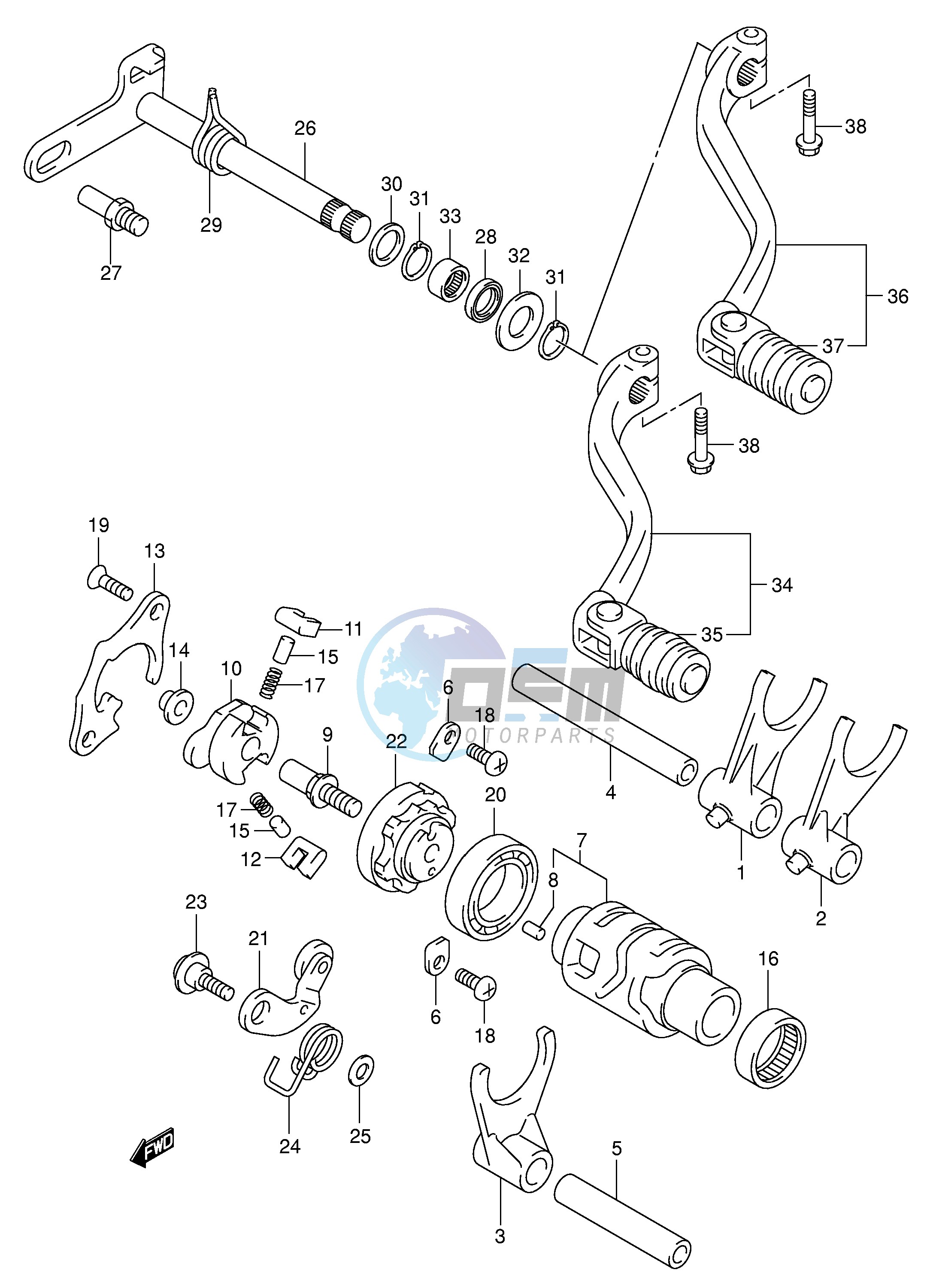 GEAR SHIFTING (NOTE)