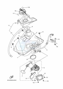 GPD125-A NMAX 125 (BV3H) drawing FUEL TANK