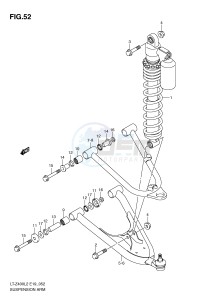 LT-Z400 (E19) drawing SUSPENSION ARM (LT-Z400ZL2 E19)