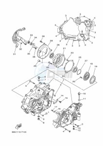 YFM450FWBD KODIAK 450 EPS (BEYB) drawing CRANKCASE