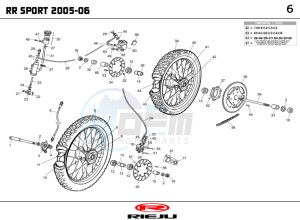 RR-50-CASTROL drawing WHEEL - BRAKES