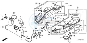 CBR1000RA9 Europe Direct - (ED / ABS MME REP) drawing AIR INTAKE DUCT/SOLENOID VALVE