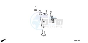 CRF100FB drawing STAND