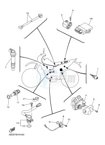 WR250R (32DT 32DS 32DU) drawing ELECTRICAL 1